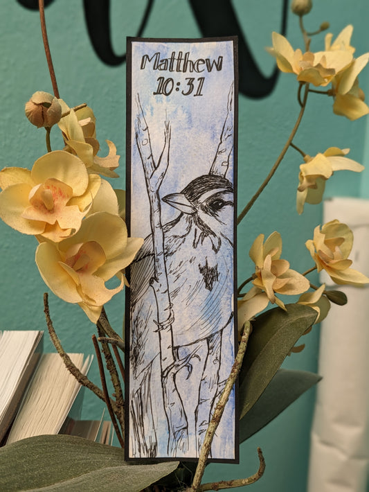 "More than Many Sparrows" Bookmark